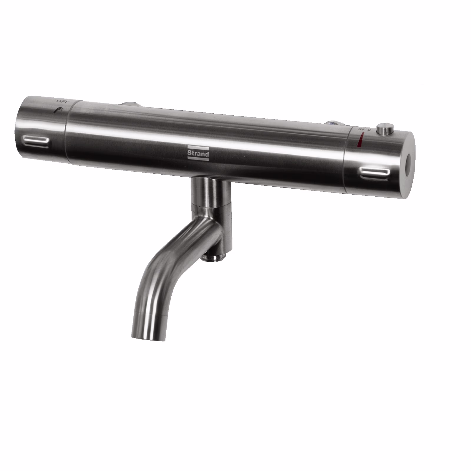 TITAN TI-310W Badkarstermostatbl. PVD Gun - 160 CC