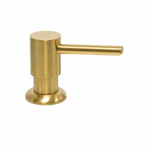 Diskmedelspump i 316 stål plastflaska PVD Gold