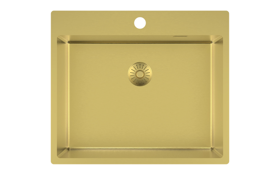 Disklåda Strand Solid SOL- 5440B Gold