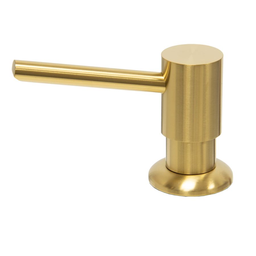 Diskmedelspump i 316 stål plastflaska PVD Gold