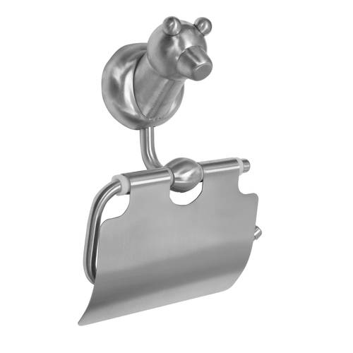 BJÖRNEN Pappershållare m lock satin